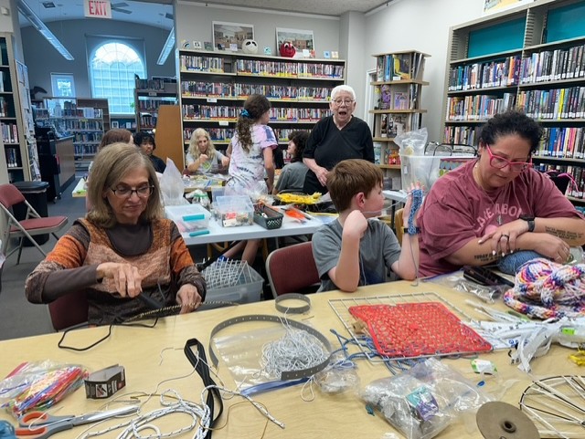 crafts in the library