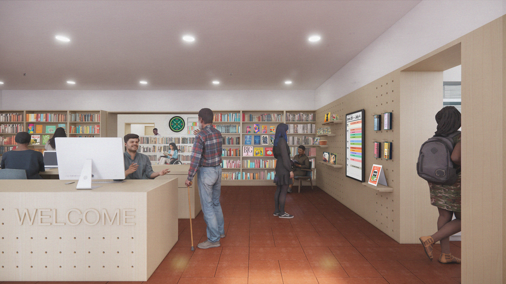 Rendering of the new RML Lobby